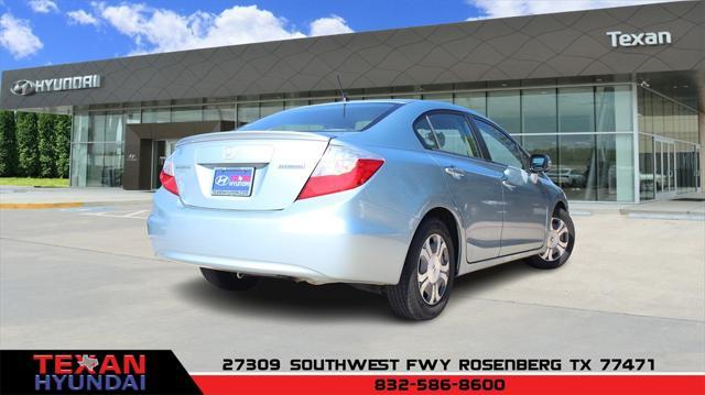 2012 honda civic hybrid base
