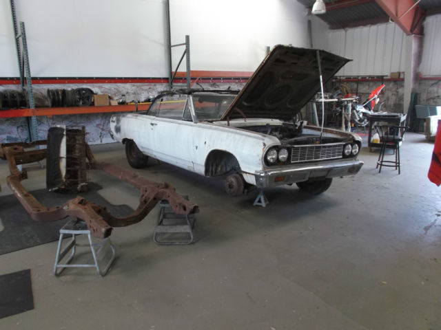 chevrolet 1964 malibu ss convertible