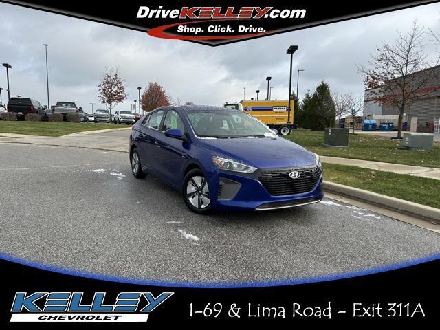 2019 hyundai ioniq hybrid blue