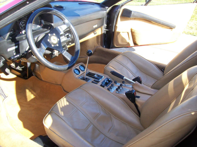 used 1985 ferrari 308 gts quattrovalvole red convertible 2-dr 2.9l v8 16v dohc m