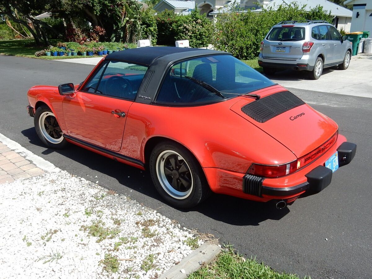 1986 carrera targa with many updates