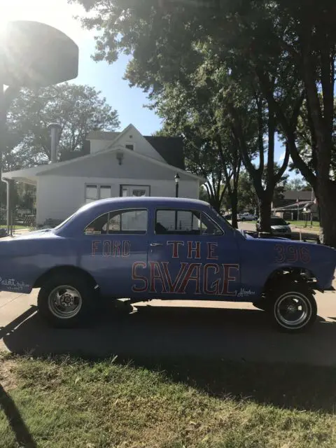1949 ford 2 door street legal gasser