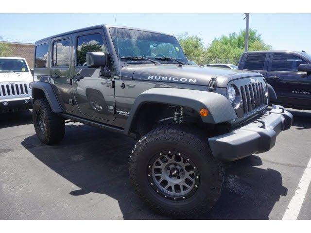used 2017 jeep wrangler 4wd unlimited rubicon tucson, az 85705 for sale in tucson, arizona