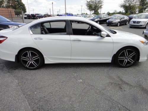 2016 honda accord sport sedan cvt for sale in north carolina