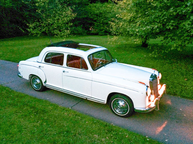 1958 mercedes benz 220s, w180 ii