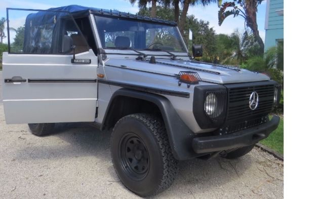 1987 mercedes-benz 240gd 4×4 g-class convertible - very good condition