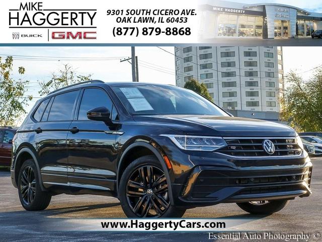 2022 volkswagen tiguan 2.0t se r-line black