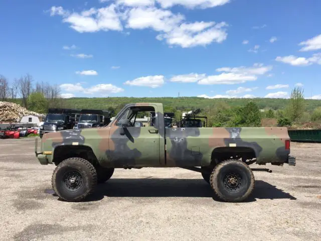 1986 chevrolet k30 d30 pick up truck! 4x4 diesel! former military owned clean!