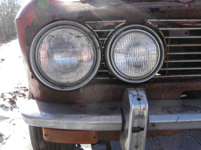 one very rusty two owner afta romeo gtv, guilia gt 82k for parts or restoration?
