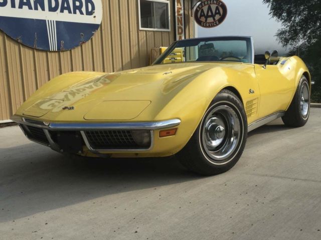 1970 ls5 454 corvette roadster survivor!!
