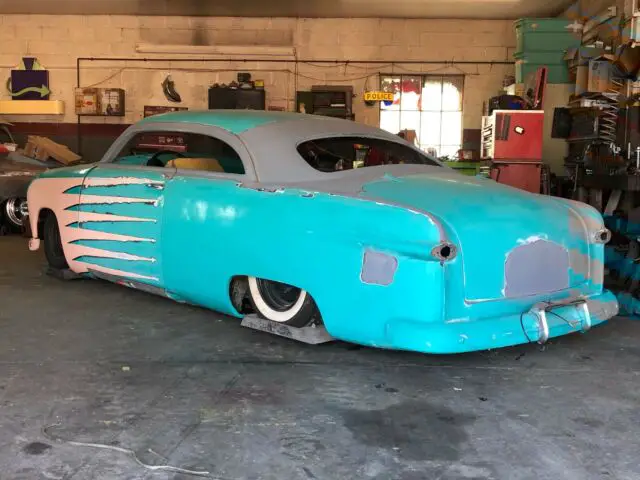 custom 1949 ford street rod project chopped air ride 5.0 engine! show winner!!
