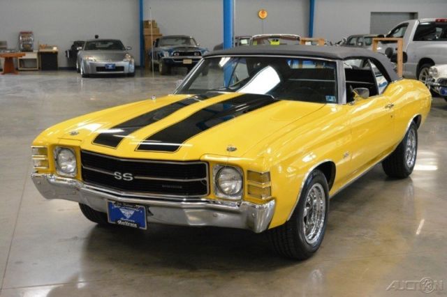 1971 chevelle ss tribute 350ci v8 automatic power convertible malibu 71
