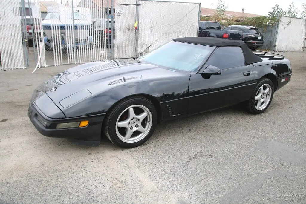 (omr) 1987 chevrolet corvette convertible 5.7 l v8 no reserve