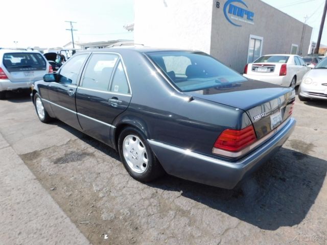 c 1992 500sel 5.0 (std is estimated) 5l v8 32v automatic no reserve