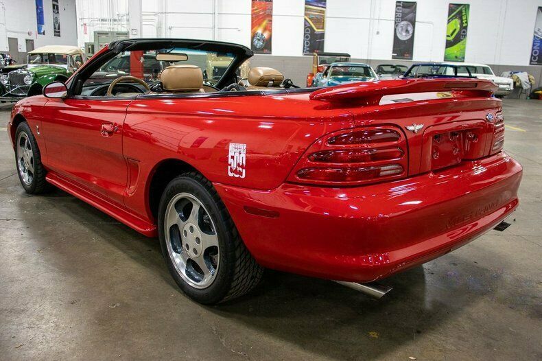 1994 ford mustang svt cobra 42300 miles red 5.0l 302 v8 5-speed manual