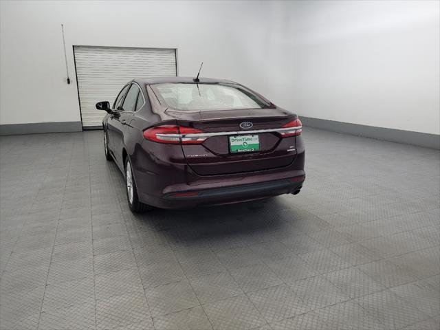 2018 ford fusion se