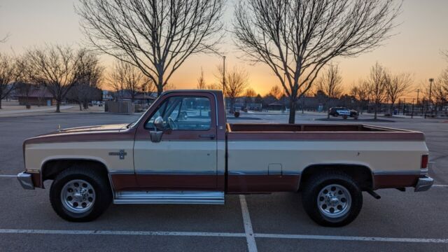 1986 chevrolet c20 silverado camper special 454 "big block" air conditioning