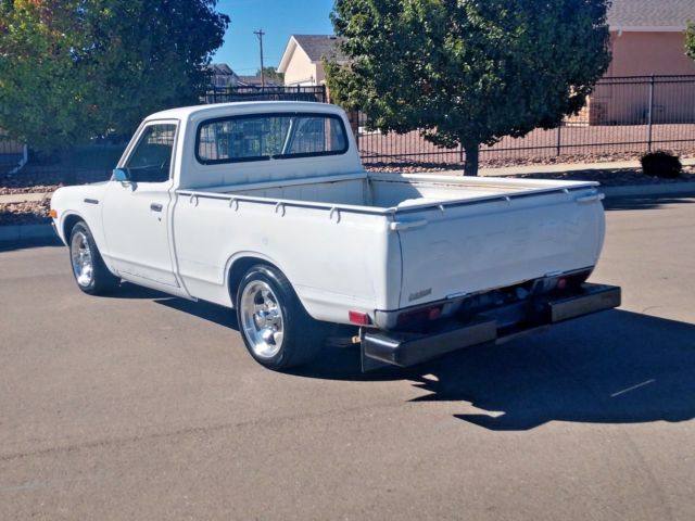 1977 datsun 620 91085 miles pick up 4 cylinder ohv 4 speed manual no reserve
