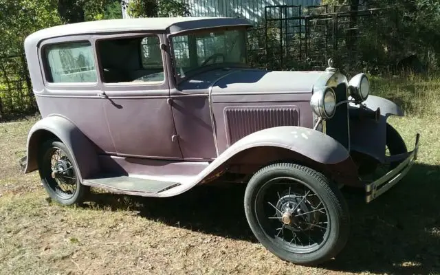 1931 ford model a sedan runs, needs work awesome bones enormous possibility!
