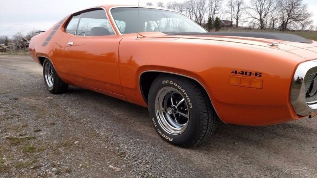 1971 plymouth road runner recreation used manual rwd