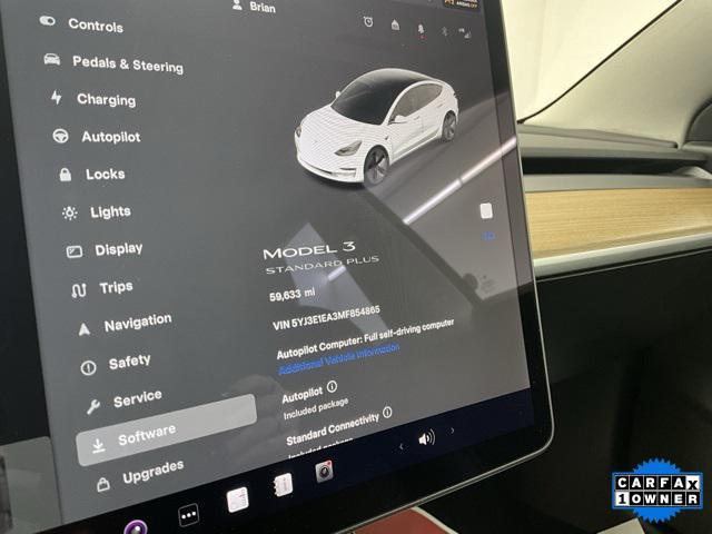 2021 tesla model 3 standard range plus
