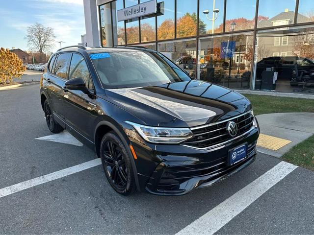 2022 volkswagen tiguan 2.0t se r-line black