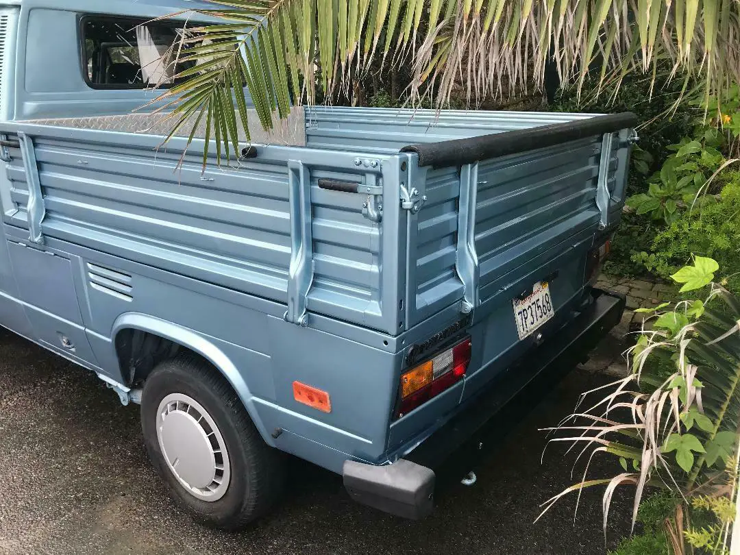 1986 vw vanagon dual cab pickup doka gas