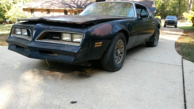 1977 pontiac trans am se y82 num match 1 owner w72 phs untouched73k original mil