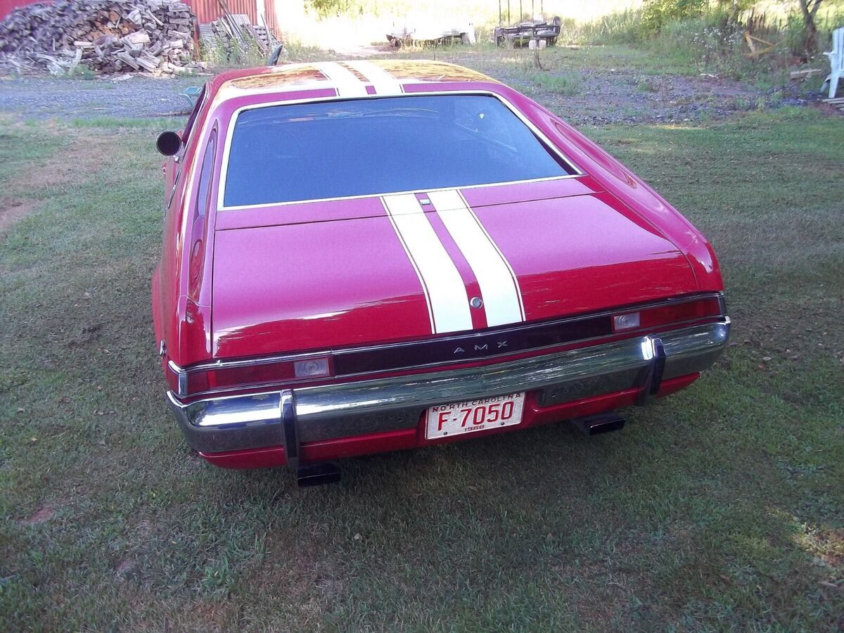 1968 amc amx, x code car, 401/auto, restored in 2016/17 5400 miles ago, #630