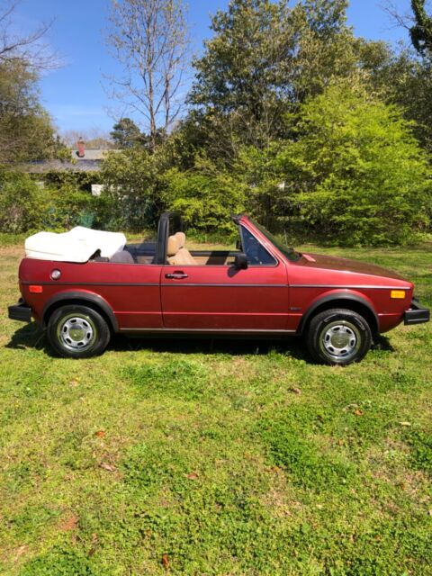 1985 volkswagen cabriolet convertible