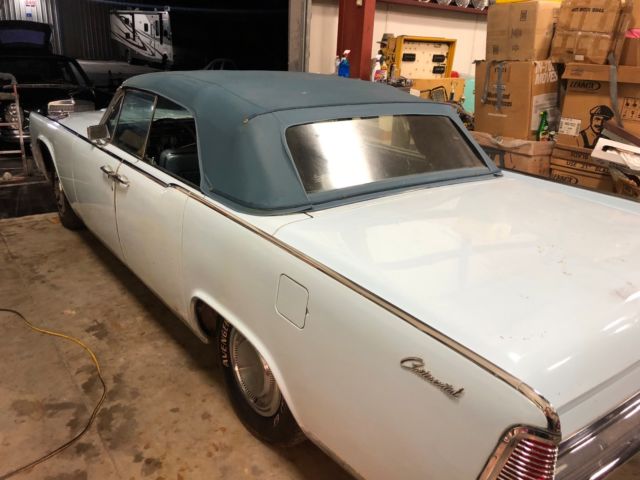 1965 lincoln suicide door convertible all original survival car! original paint!