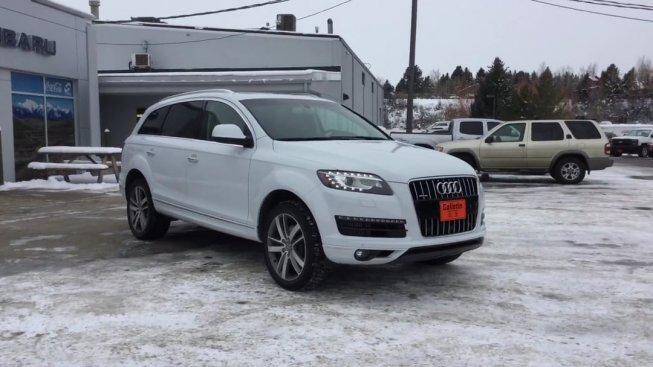 2015 audi q7 tdi prestige for sale in bozeman, montana