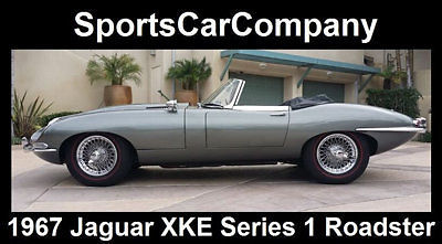 1967 jaguar xke series 1 matching number collector car reduced $20k now $179,998