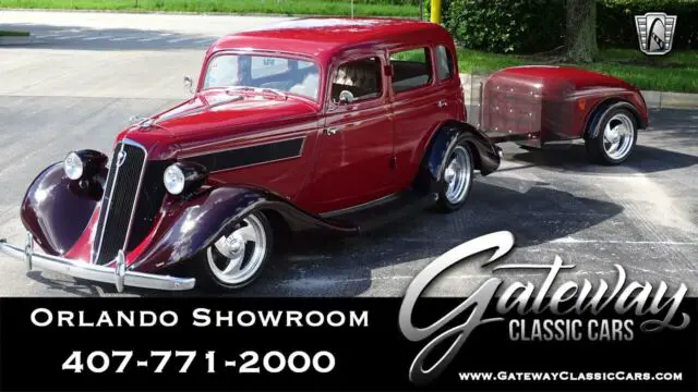 red/black 1935 studebaker dictator sedan lt1 3 speed automatic available now!