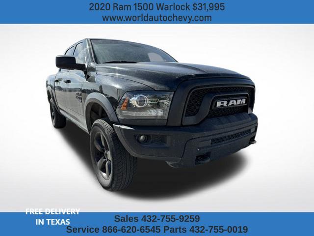 2020 ram 1500 classic warlock crew cab 4x4 5'7' box