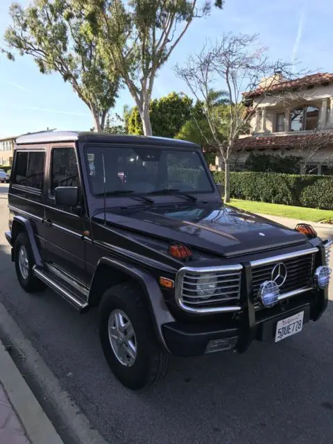 rare 1992 mercedes-benz 2-door g-wagon