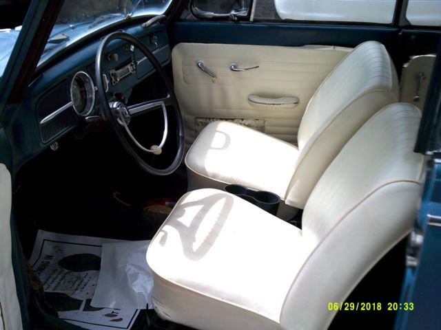 no reserve! original paint 66 vw beetle convertible-solid driver/restoration