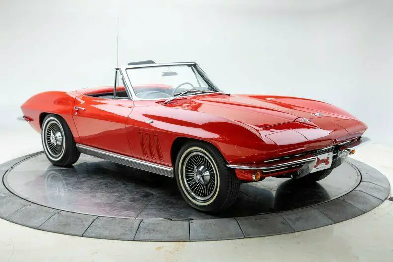 1966 chevrolet corvette red