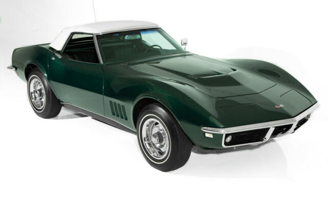 1968 chevrolet corvette 427/435hp #s frame-off convertible