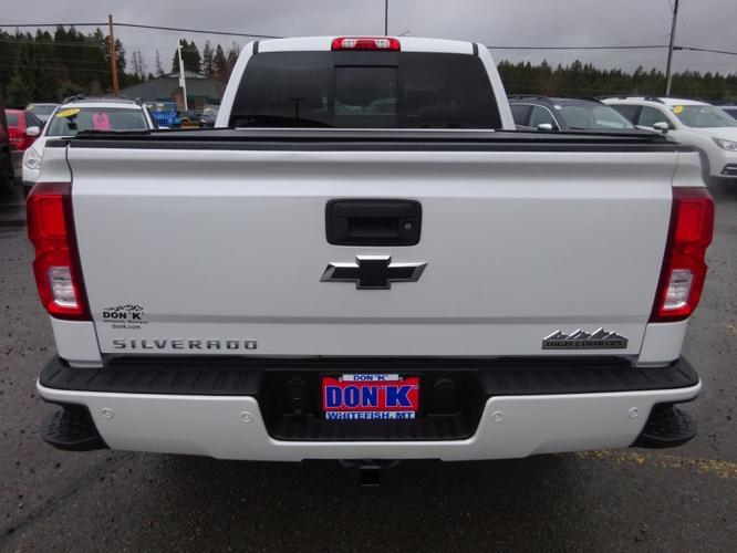 used 2016 chevrolet silverado 1500 4x4 crew cab high country whitefish, mt 59937 for sale in whitefish, montana