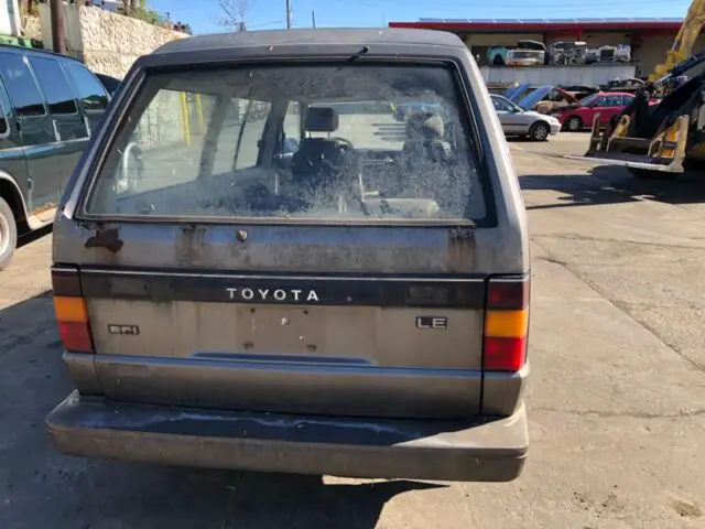 1986 toyota van wagon le rare 87k 1 owner 22r