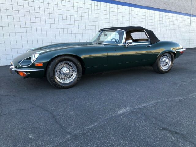 1973 jaguar e-type v-12 roadster in mint condition collector car, check this out