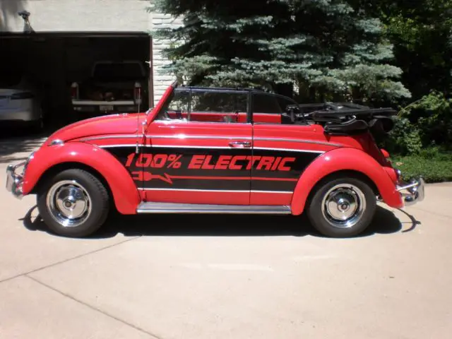 1961 volkswagen beetle convertible fully electric