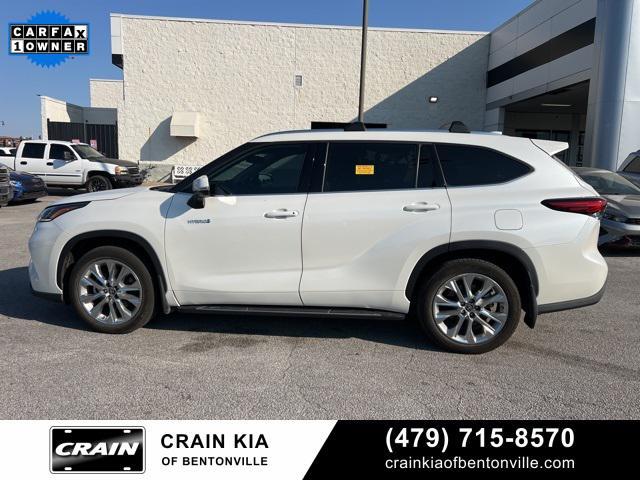 2021 toyota highlander hybrid limited
