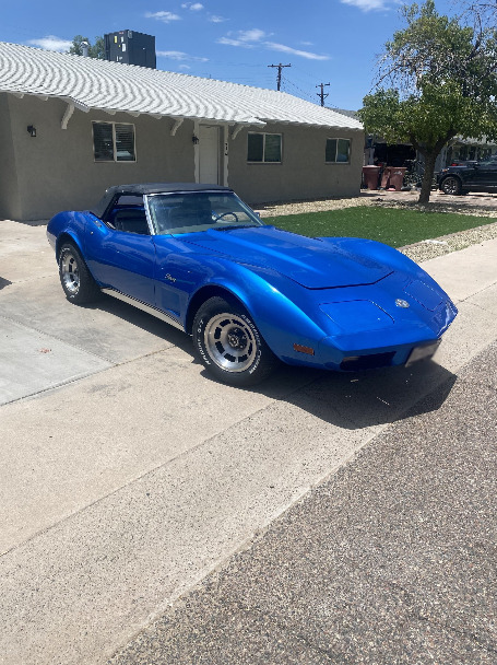 1974 chevrolet corvette convertible