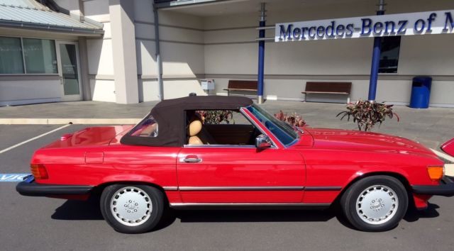 1988 mercedes benz 560sl - 1st owner - prestine!