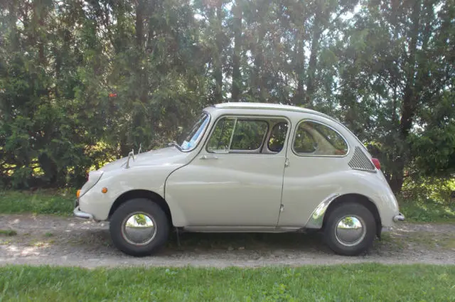 1969 subaru 360 deluxe sedan coupe kei micro car