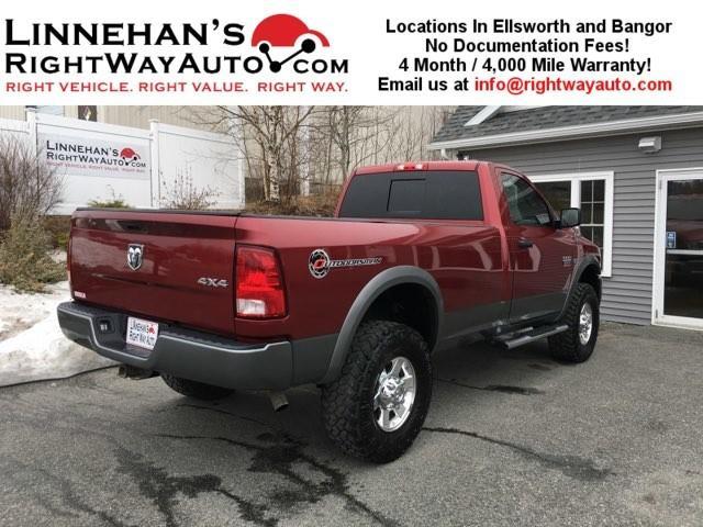 2011 ram ram pickup 2500 outdoorsman 4x4 outdoorsman 2dr regular cab 8 ft. lb pickup for sale in ellsworth, maine