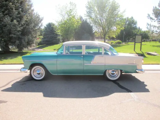 1955 chevrolet bel air 4dr v8 sedan