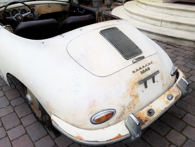 1960 porsche cabriolet 1600-super